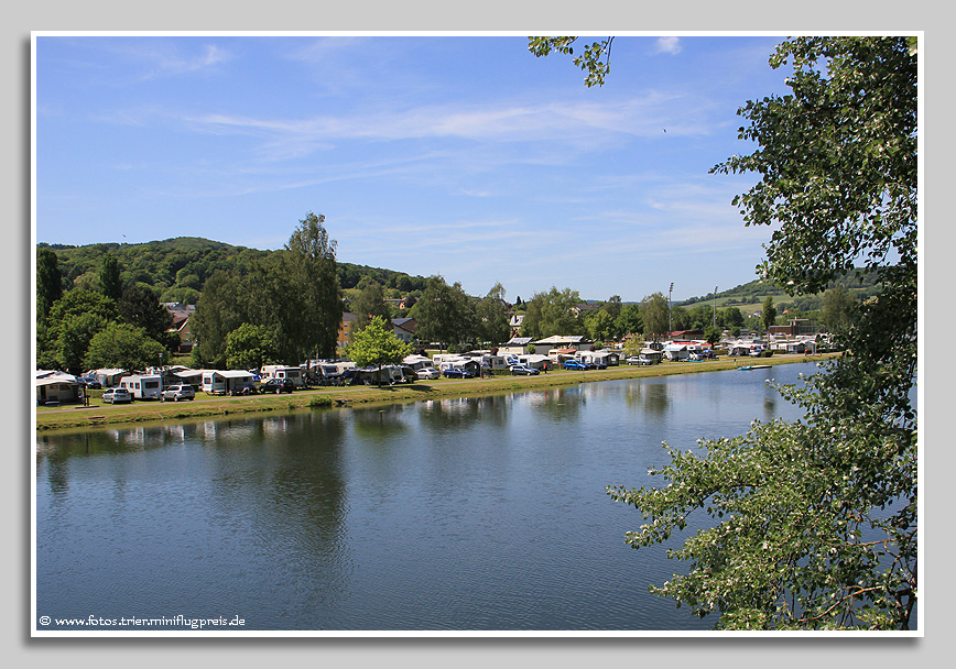 Sauerstausee mit Rosporter Campingplatz