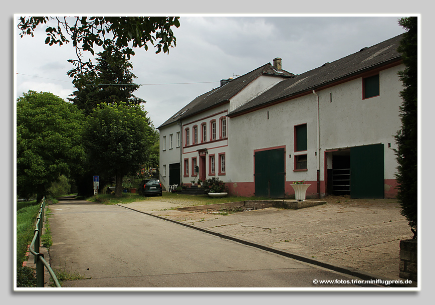 Bauernhaus am Fahrradweg in Langsur