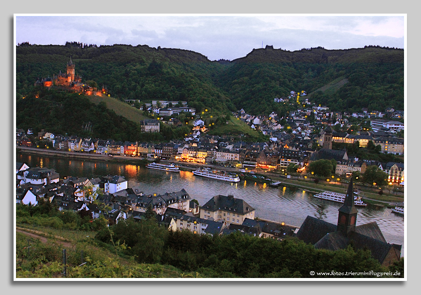 Cochem bei Nacht