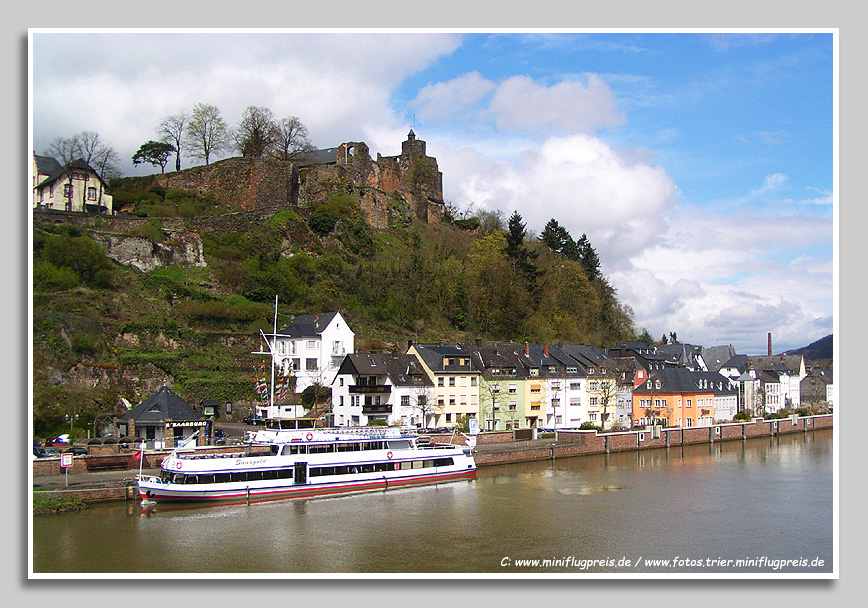 Saarburg-Schiffsanleger