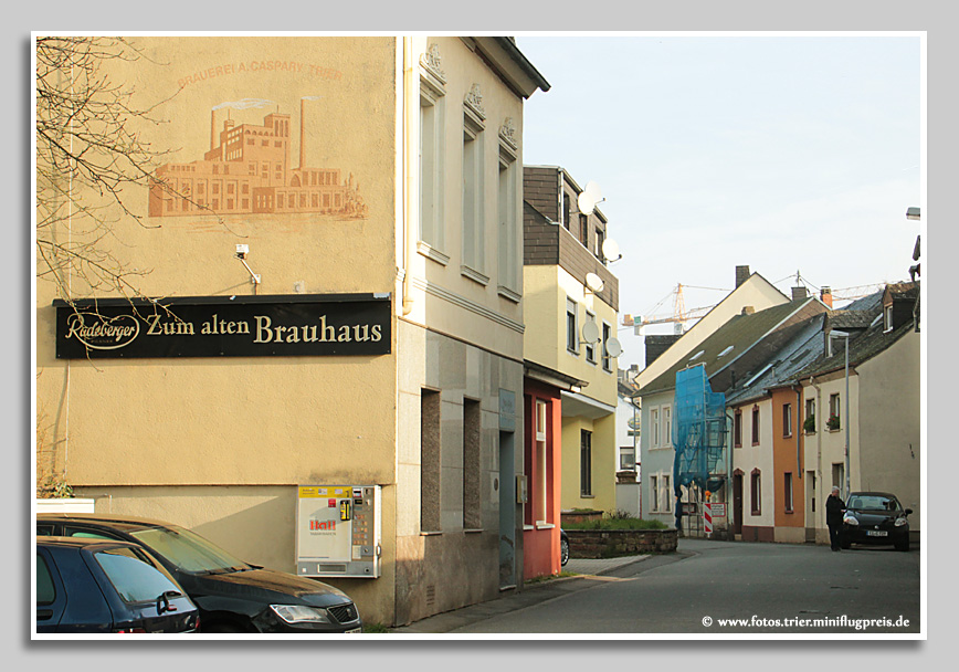 "Zum alten Brauhaus" in der Bernhardstraße in Trier-Heiligkreuz