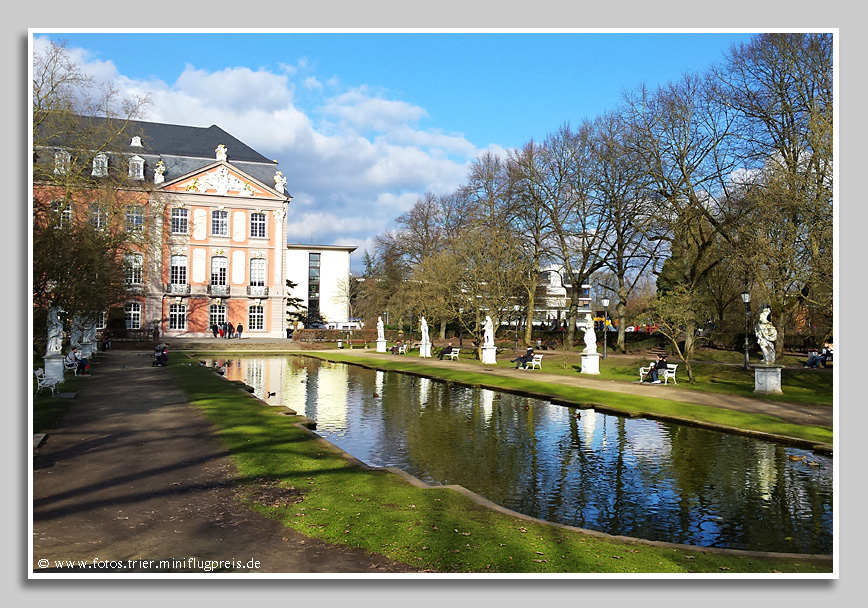 Teich im Palastgarten Trier