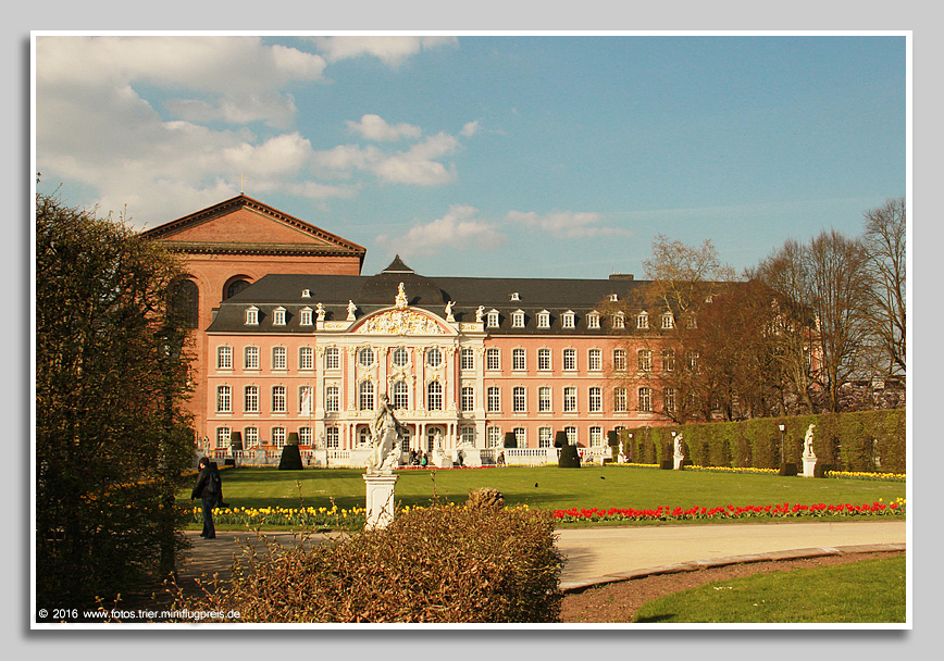 Palais und Konstantinbasilika in Trier