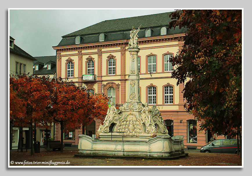 Bilder Trier-Brunnen Sankt Georg