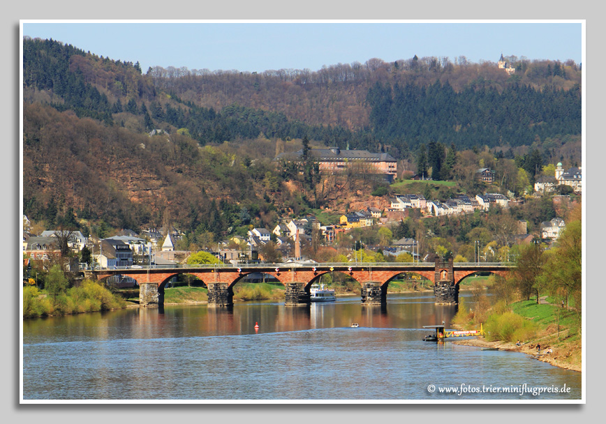 Die Römerbrücke - ältestes Brückenbauwerk nördlich der Alpen